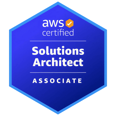 AWS Solutions Architect — Associate partner badge