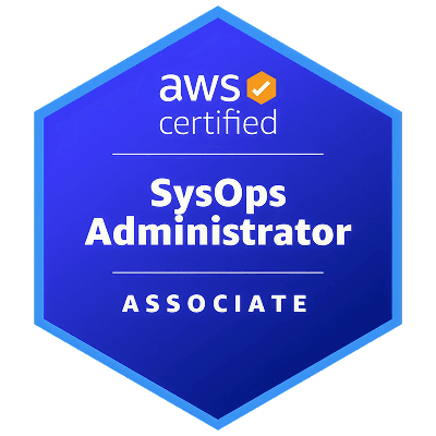 AWS SysOps Administrator partner badge